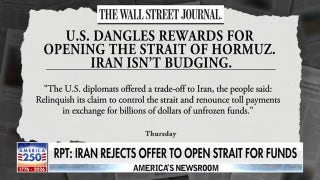 Iran rejects US offer to open Strait of Hormuz