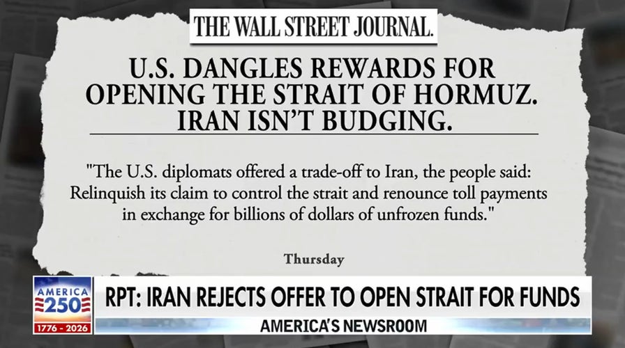 Iran rejects US offer to open Strait of Hormuz