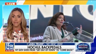 Lara Trump reacts to Dem flip-flops as Hochul begs rich New Yorkers to return