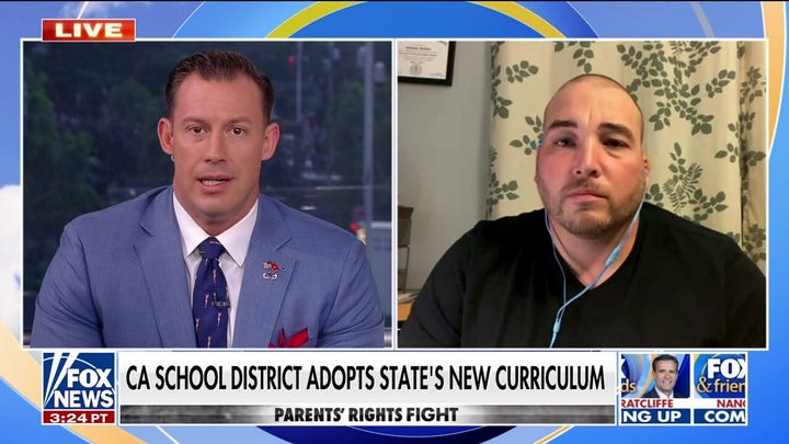 California dad slams Gov. Newsom over controversial school curriculum: Where does he get off?