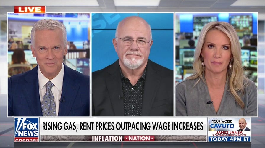 Gas pump inflation is '100% Biden's fault': Dave Ramsey