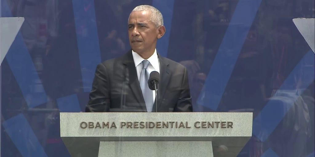 Obama dedicates presidential center highlighting nation’s founding and civil rights history