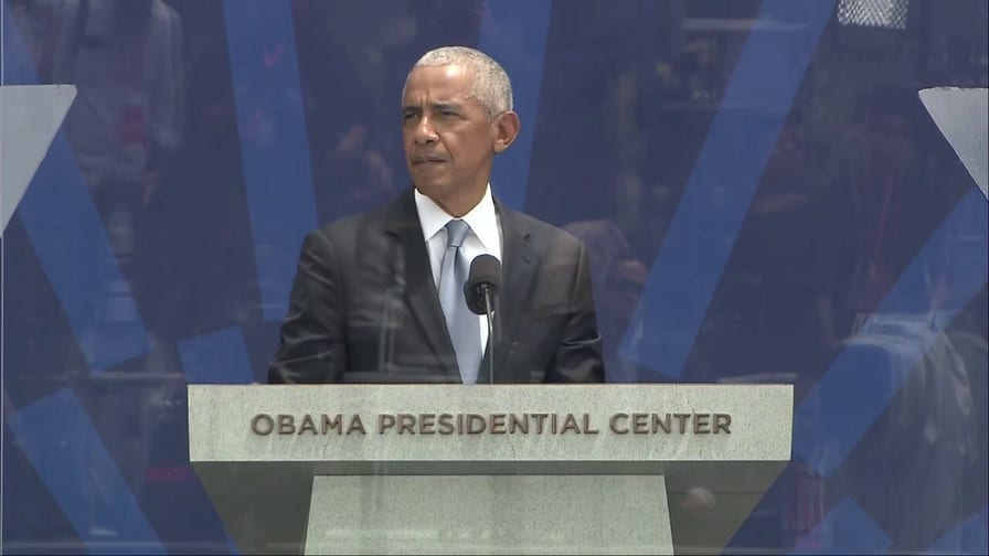 Obama dedicates presidential center highlighting nation’s founding and civil rights history