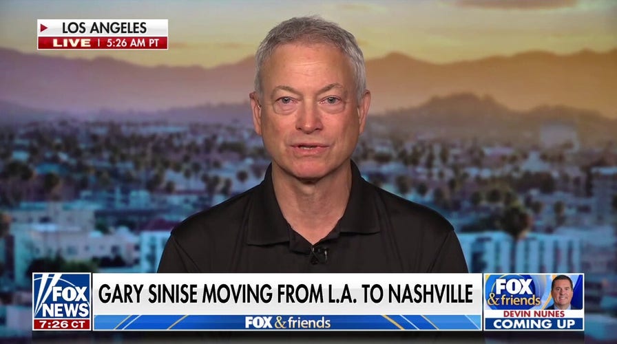 Actor Gary Sinise moves foundation from California to Nashville