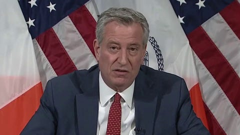 NYC Mayor De Blasio calls for Cuomo to resign as governor