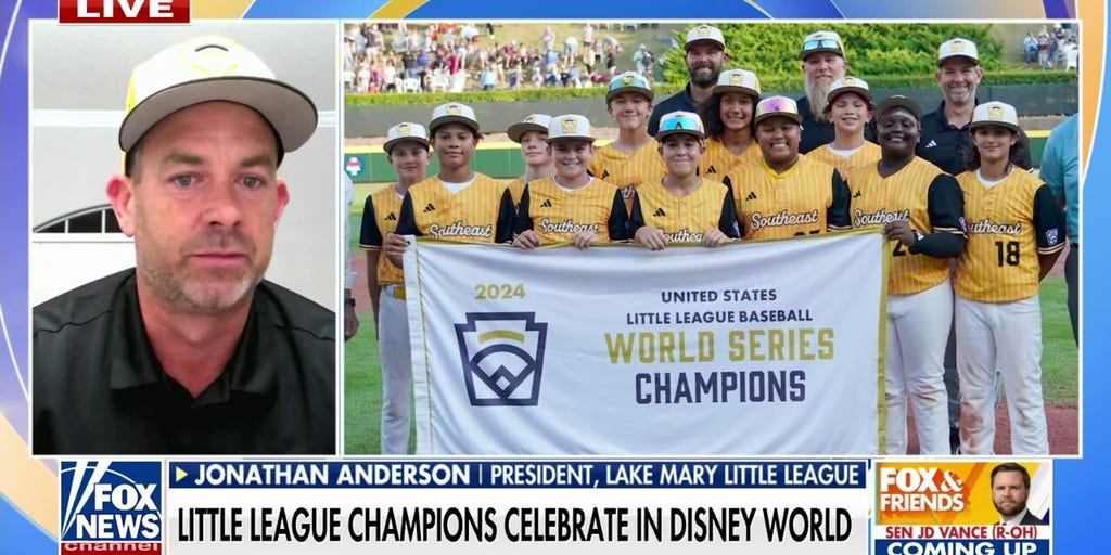 Florida Little League team celebrates World Series win