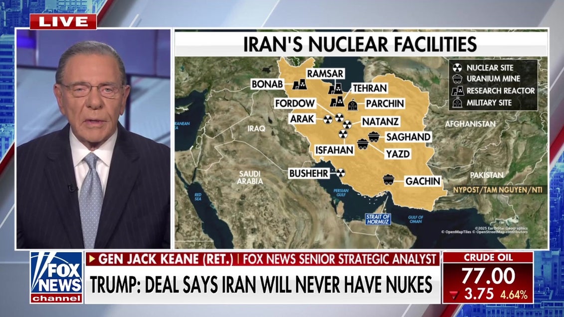 Gen Jack Keane: We have to be clear-eyed in dealing with Iran’s regime