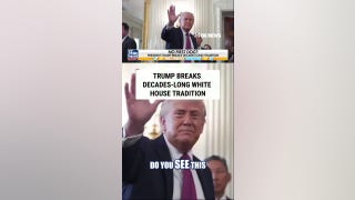 Trump BREAKS decades-long White House tradition