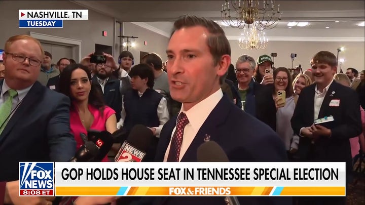 Matt Van Epps wins Tennessee special election, padding narrow House GOP majority