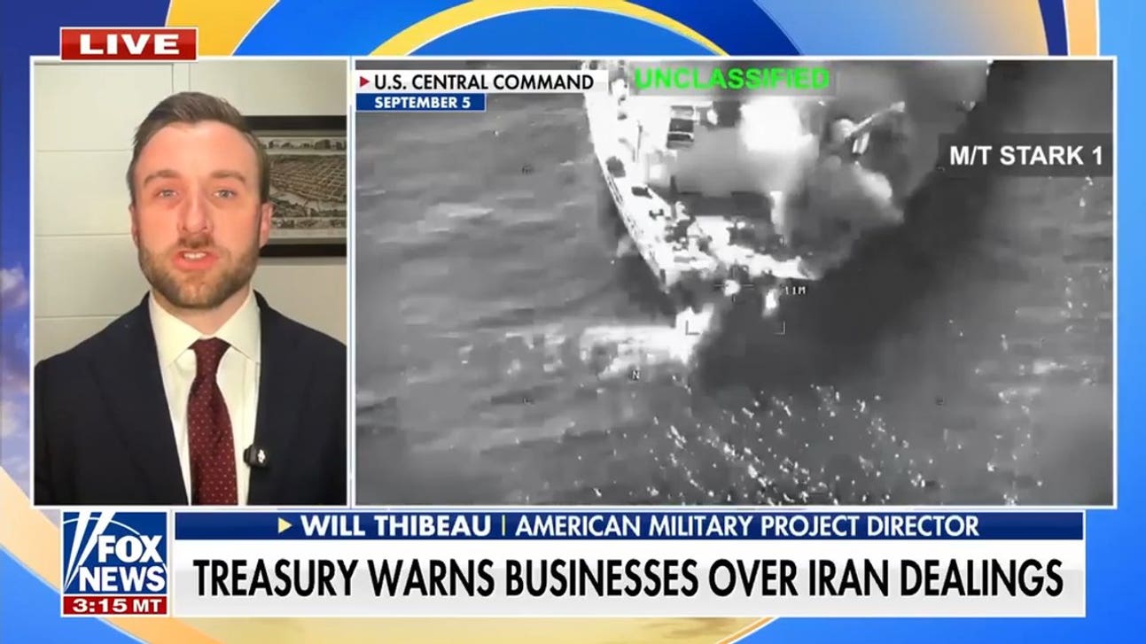Will Thibeau reacts to US sanctions against Russian bank over Iran ties