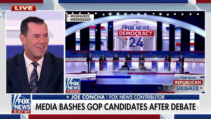 Joe Concha slams media's negative coverage of GOP debate: '31 flavors of stupid'