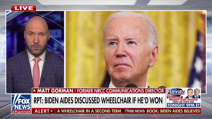 Biden aides reportedly discussed using a wheelchair if he won 2024 election