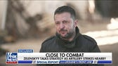 Volodymyr Zelenskyy talks strategy as artillery strikes nearby: 'It's very complicated'