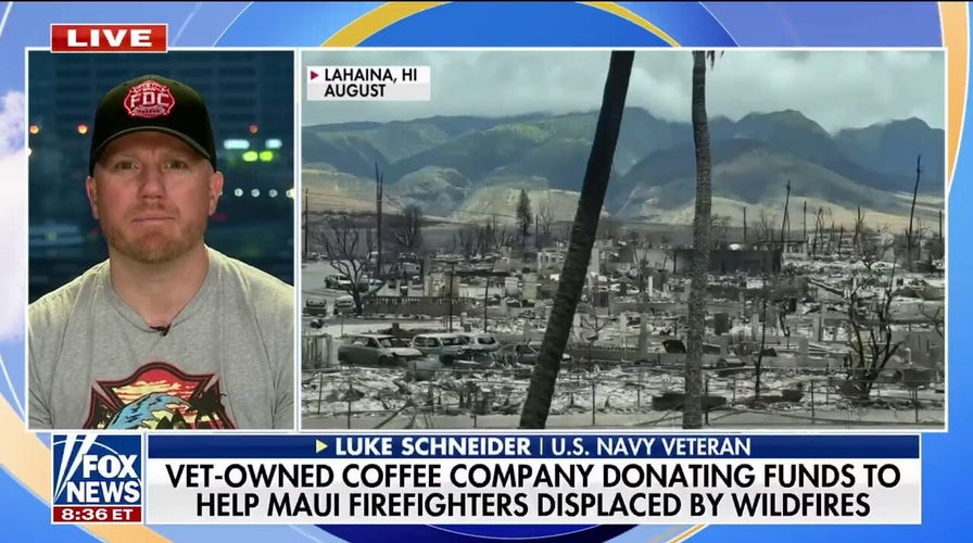 US vet is on a mission to help Maui first responders