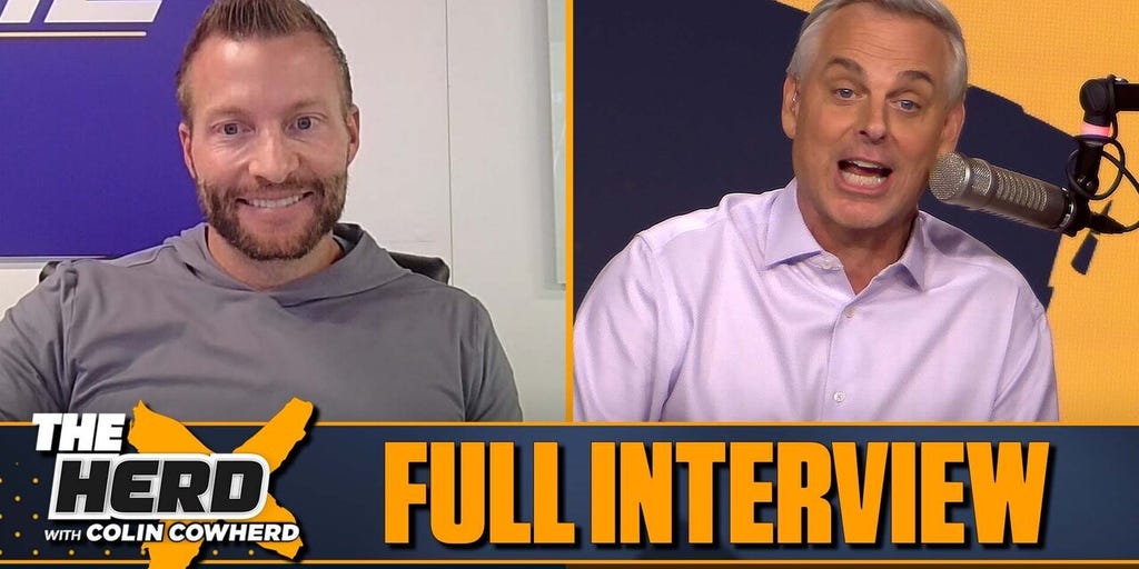 Sean McVay on drafting Ty Simpson, MVP Stafford, 10th season as Rams HC | FULL INTERVIEW | The Herd