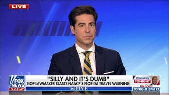 Jesse Watters: Florida travel warning is the NAACP trying to stay relevant