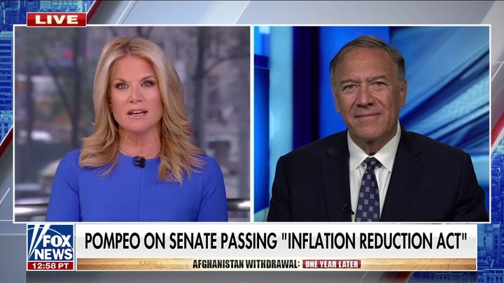 Pompeo: 'No one needs 86,000 more IRS agents' proposed for Inflation Reduction Act