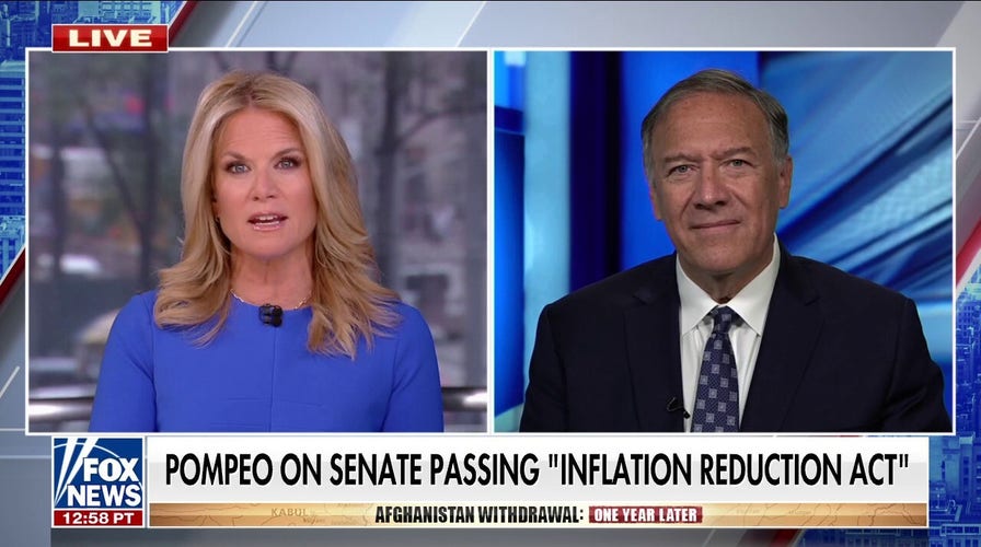 Pompeo: 'No one needs 86,000 more IRS agents' proposed for Inflation Reduction Act