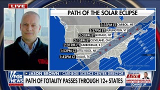 A total eclipse doesn't happen ‘all that often’: Jason Brown - Fox News