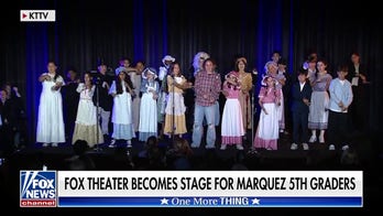 Students perform at Fox theater after school’s auditorium fire