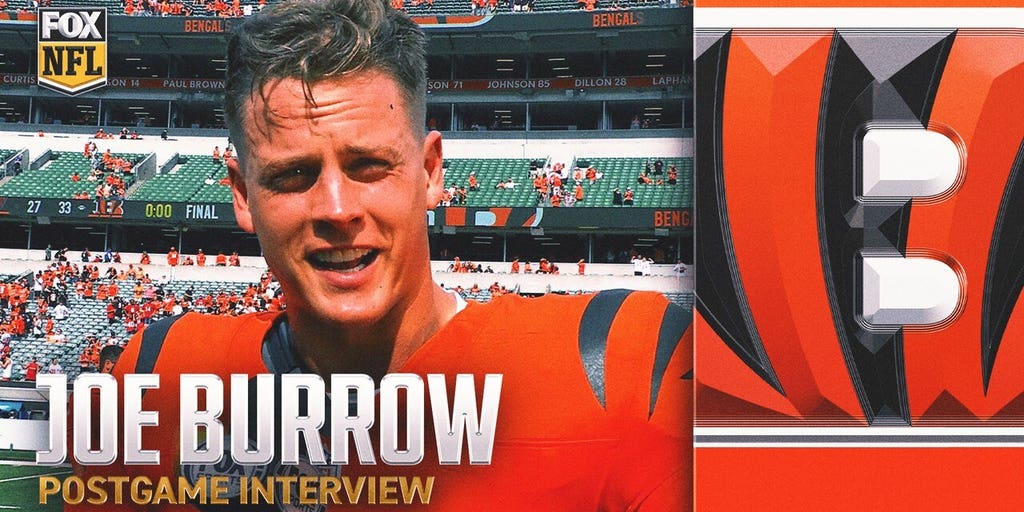 Joe Burrow on Bengals DOMINANT Week 1 win over Bucaneers