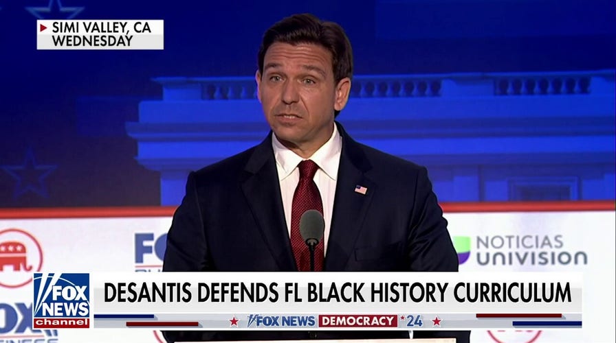 DeSantis fires back at VP Harris over Florida's Black history curriculum: 'Hoax'