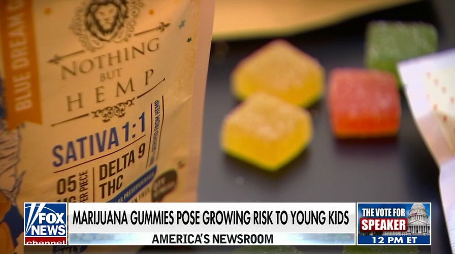 Marijuana gummies putting children, toddlers at risk