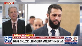 Sen. Kennedy says the US should give new Syrian president 'a chance' after Trump lifts sanctions