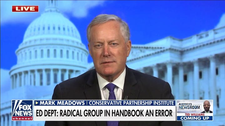 Meadows: Biden administration is using schools as incubation for guinea pigs in radical critical race theory