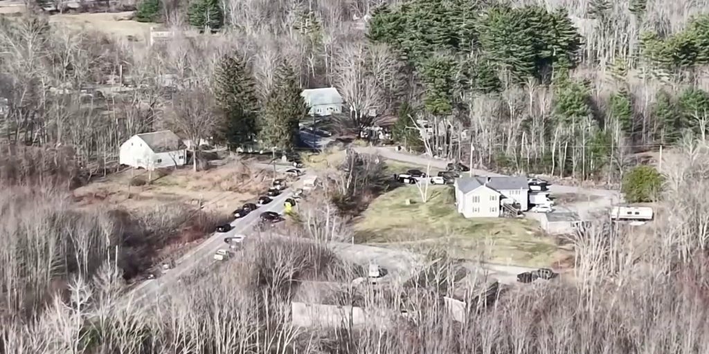 Manhunt underway in New Hampshire after police officer allegedly shot by gunman