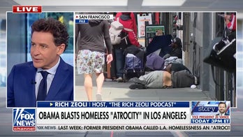 Pelosi boosts Newsom as Obama blasts CA homelessness