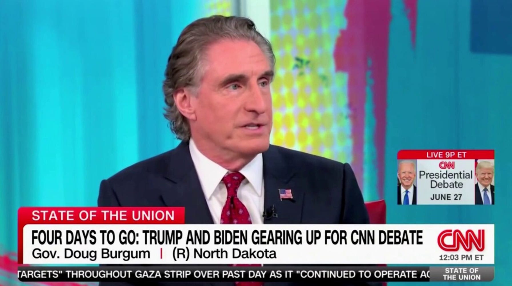 Gov. Burgum Calls on CNN to 