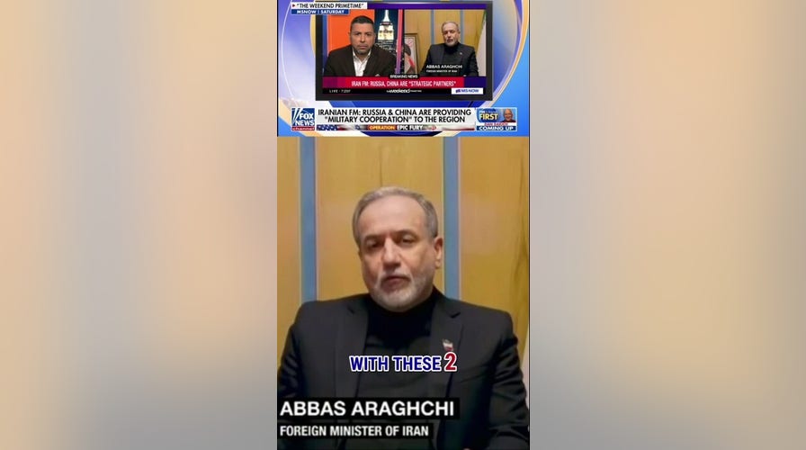 Iranian FM says Russia, China helping successful portion 'militarily'