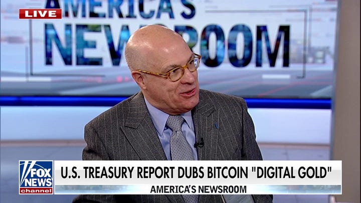 Bitcoin is 'digital gold,' US Treasury report says