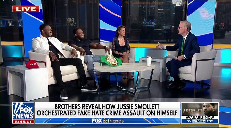 Brothers break silence on Jussie Smollett hate crime hoax 