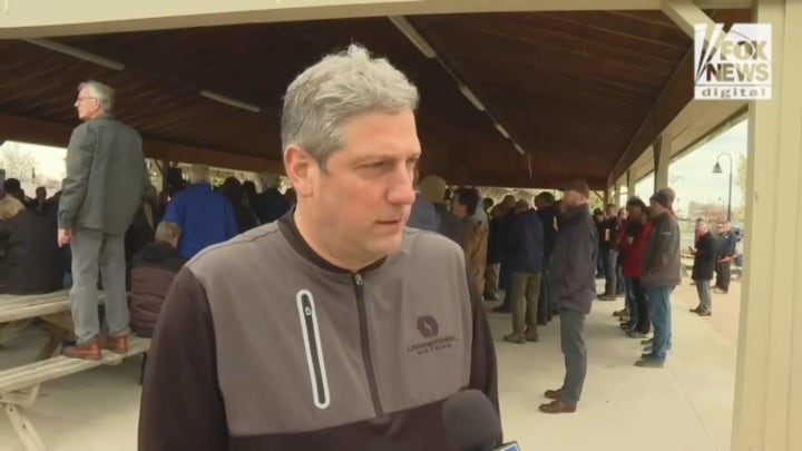 Democratic candidate Tim Ryan says GOP treating Senate race like a 'game' at Ohio union jobs rally