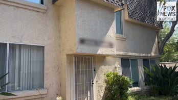 Exterior shots of murder suspect, Raymond Boodarian's, Los Angeles apartment