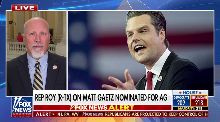 GOP congressman says Matt Gaetz is a 'disruptor' who would 'take on' the DOJ