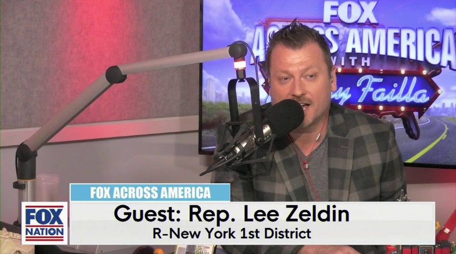 Jimmy Failla and Rep. Lee Zeldin (R-NY)