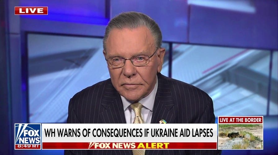 US ‘pulling the plug’ on Ukraine aid is a ‘recipe for disaster’: Gen. Jack Keane