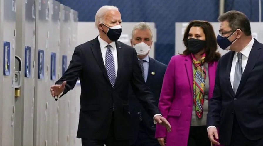 Biden urges Americans to get vaccine, claims Trump didn't order enough