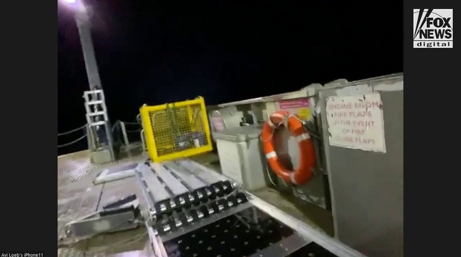 Tour of the deck of boat used to find potential UFO debris in the Pacific Ocean