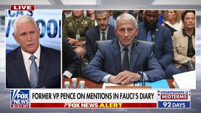 Pence reflects on 'troubling' moments with Fauci during COVID pandemic