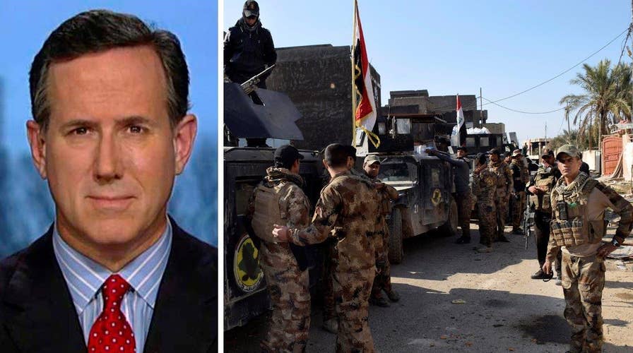 Santorum: More US support needed in Middle East