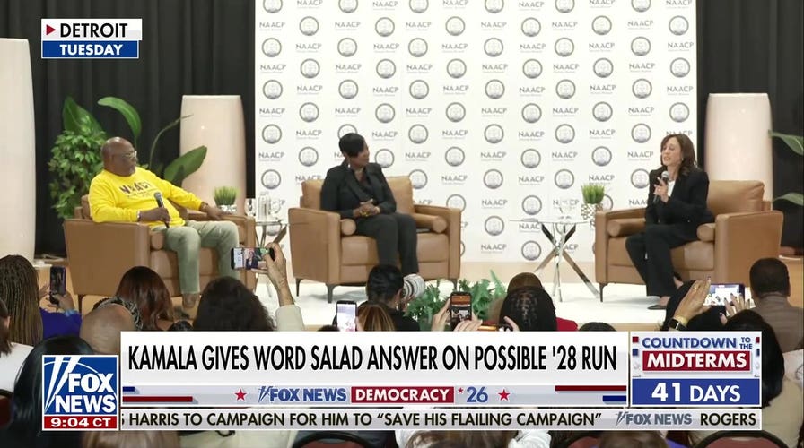 Kamala Harris: 2028 won’t matter if we don’t get through 2026