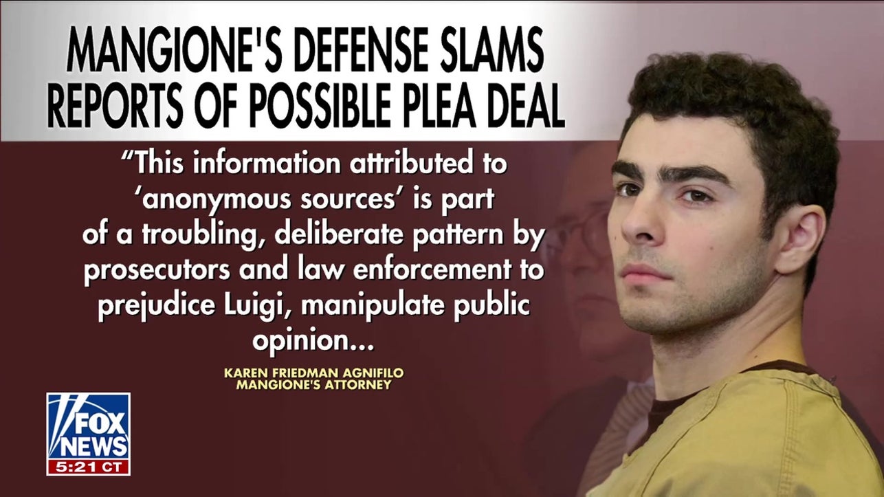 Luigi Mangione's defense slams plea deal reports, drops emotional distress claim