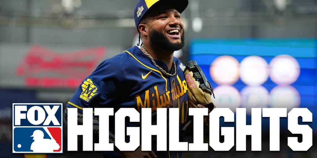 Brewers vs Rays World Series Game 3 Highlights | MLB on FOX