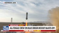 Blue Origin rocket blasts off with all-female crew