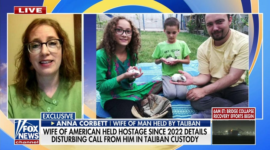 American held hostage by Taliban makes disturbing call to wife: He's 'losing hope' 