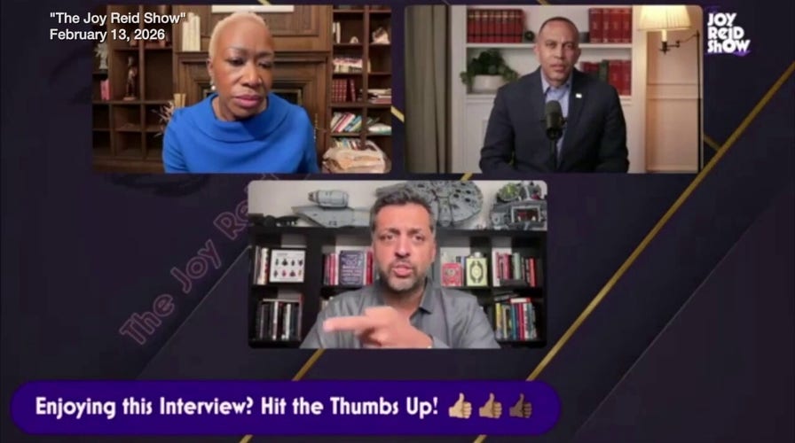 Hakeem Jeffries clashes with left-wing podcast big   pushing him to pb  connected  abolishing ICE 